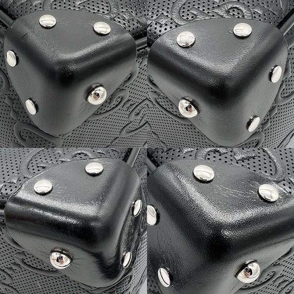 ❌SOLD❌Authentic Gucci GG embossed leather trunk bag - Picture 9 of 16